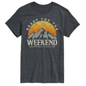 �A�j���L�����N�^�[ �����Y �g�b�v�X T�V���c Licensed Character Men's Ready for the Weekend Tee Gray �O���[