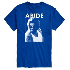 �A�j���L�����N�^�[ �����Y �g�b�v�X T�V���c �g�[�� Licensed Character Big & Tall The Big Lebowski Abide Tee Royal Blue �u���[