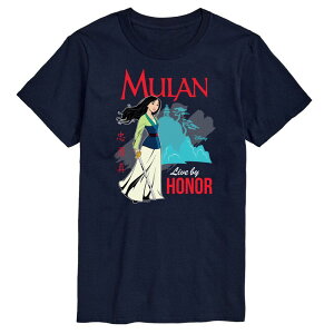 �f�B�Y�j�[ �����Y �g�b�v�X T�V���c �g�[�� �O���t�B�b�N Disney's Mulan Big & Tallive By Honor Graphic Tee Navy �l�C�r�[