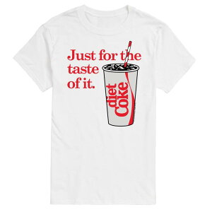 �A�j���L�����N�^�[ �����Y �g�b�v�X T�V���c �O���t�B�b�N Licensed Character Men's Diet Coke Just For The Taste Of It Graphic Tee White �z���C�g