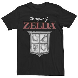 �A�j���L�����N�^�[ �����Y �g�b�v�X T�V���c ���S Licensed Character Men's The Legend Of Zelda Original Cover Logo Tee Black �u���b�N