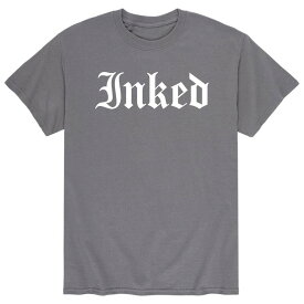 アニメキャラクター メンズ トップス Tシャツ Licensed Character Men's Inked Tee Charcoal チャコール