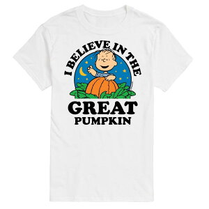 �A�j���L�����N�^�[ �����Y �g�b�v�X T�V���c �g�[�� Licensed Character Big & Tall Peanuts Great Pumpkin Tee White �z���C�g