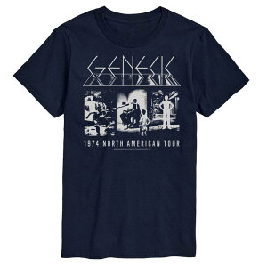 �A�j���L�����N�^�[ �����Y �g�b�v�X T�V���c Licensed Character Men's Genesis 1974 Tour Tee Navy �l�C�r�[