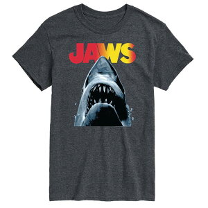 �A�j���L�����N�^�[ �����Y �g�b�v�X T�V���c �g�[�� Licensed Character Big & Tall Jaws Tee Gray �O���[