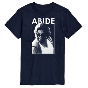 �A�j���L�����N�^�[ �����Y �g�b�v�X T�V���c �g�[�� Licensed Character Big & Tall The Big Lebowski Abide Tee Navy �l�C�r�[
