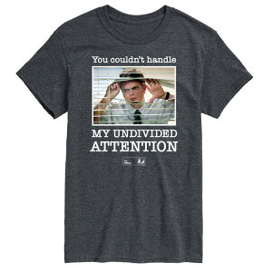 �A�j���L�����N�^�[ �����Y �g�b�v�X T�V���c Licensed Character Men's The Office Couldnt Handle Tee Gray �O���[
