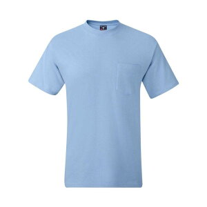 �t���\ �����Y �g�b�v�X T�V���c Floso Beefy-T Plain Pocket-Shirt Light Blue �u���[