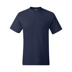 �t���\ �����Y �g�b�v�X T�V���c Floso Beefy-T Plain Pocket-Shirt Navy �l�C�r�[