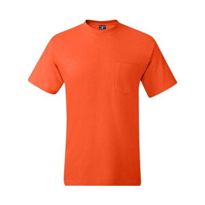 �t���\ �����Y �g�b�v�X T�V���c Floso Beefy-T Plain Pocket-Shirt Orange �I�����W