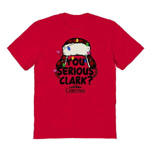 �A�j���L�����N�^�[ �����Y �g�b�v�X T�V���c �O���t�B�b�N Licensed Character Men's Nationalampoon's You Serious Clark Graphic Tee Red ���b�h