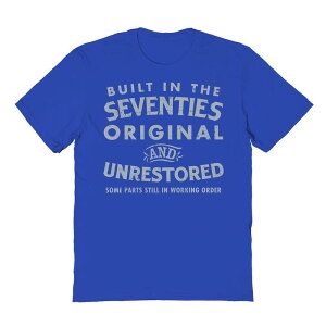 �A�j���L�����N�^�[ �����Y �g�b�v�X T�V���c �O���t�B�b�N Licensed Character Men's Original & Unrestored 70's Graphic Tee Royal