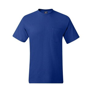 �t���\ �����Y �g�b�v�X T�V���c Floso Beefy-T Plain Pocket-Shirt Deep Royal