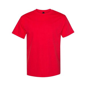 �t���\ �����Y �g�b�v�X T�V���c Floso Beefy-T Plain Short Sleeve T-shirt Athletic Red ���b�h