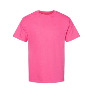 �t���\ �����Y �g�b�v�X T�V���c Floso Beefy-T Plain Short Sleeve T-shirt Wow Pink �s���N