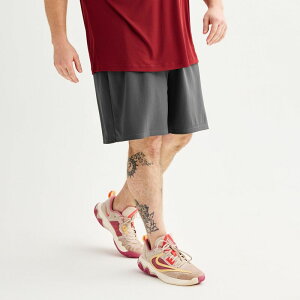 Tek Gear �����Y �{�g���X �n�[�t�p���c�E�V���[�c ���b�V�� �g�[�� �V���[�g�p���c Big & Tall Tek Gear Meshorts 9 Hawk Gray �O���[