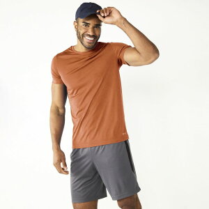Tek Gear �����Y �g�b�v�X T�V���c Men's Tek Gear Dry Tek Tee Baked Adobe