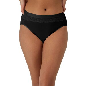 �o�� ���f�B�[�X �A���_�[�E�F�A �p���c Bali Beautifully Confident Hi-Cut Panty with Leak Protection Liner DFLLH1 Black �u���b�N