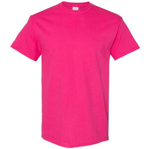 �M���_�� �����Y �g�b�v�X T�V���c ���� �R�b�g�� Gildan Mens Heavy Cotton Short-sleeved T-shirt Heliconia