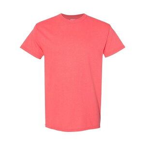 �M���_�� �����Y �g�b�v�X T�V���c �R�b�g�� Gildan Heavy Cotton T-Shirt Coral Silk �R�[����