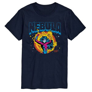 �}�[�x�� �����Y �g�b�v�X T�V���c �g�[�� �O���t�B�b�N Big & Tall Marvel Guardians Of The Galaxy Nebula Graphic Tee Navy �l�C�r�[