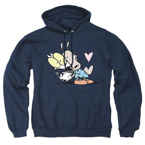 �A�j���L�����N�^�[ �����Y �A�E�^�[ �p�[�J�[�E�X�E�F�b�g�[�� �O���t�B�b�N Licensed Character Big & Tall Rocko's Modern Life Graphic Pullover Hoodie Navy �l�C�r�[