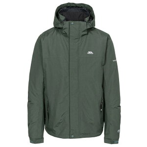 �g���X�p�X �����Y �A�E�^�[ �W���P�b�g�E�u���]�� Trespass Mens Donelly Waterproof Padded Jacket Olive �I���[�u