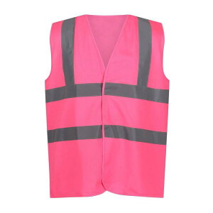 ���K�b�^ �����Y �g�b�v�X T�V���c �x�X�g Regatta Professional Unisex Adult Hi-Vis Vest Pink �s���N