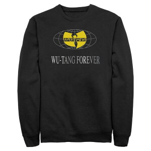 �A�j���L�����N�^�[ �����Y �g�b�v�X T�V���c �t���[�X Licensed Character Men's Wu-Tang Forever Long Sleeve Fleece Black �u���b�N