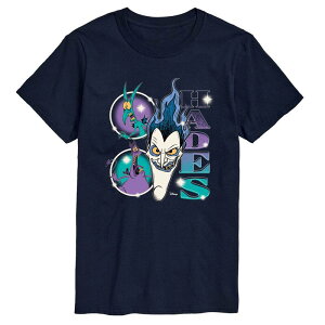 �f�B�Y�j�[ �����Y �g�b�v�X T�V���c �O���t�B�b�N Men's Disney's Hades Graphic Tee Navy �l�C�r�[