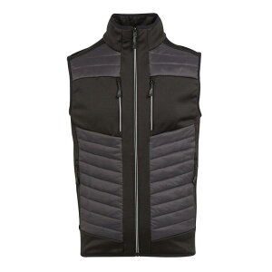 ���K�b�^ �����Y �A�E�^�[ �W���P�b�g�E�u���]�� Regatta Professional Unisex Adulthermal Hybrid Body Warmer Ash And Black �u���b�N