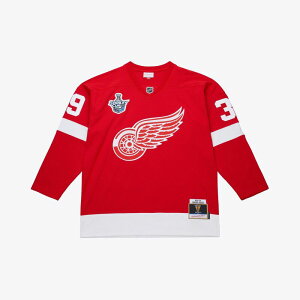 �~�b�`�F��&�l�X �����Y �g�b�v�X T�V���c �~�j �W���[�W�[ Men's Mitchell & Ness Dominik Hasek Redetroit Red Wings 2007-08 Power Play Jersey Rdw Red ���b�h
