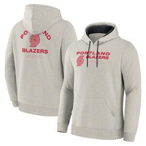�t�@�i�e�B�N�X �����Y �A�E�^�[ �p�[�J�[�E�X�E�F�b�g �u���U�[ Men's Fanatics Off White Portland Trail Blazers Crossover Collection Blocked Shot Premium Pullover Hoodie Trbeige �x�[�W��
