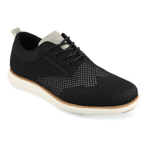 yz oX Y IbNXtH[h V[Y Vance Co. Ezra Men's Wingtip Casual Shoes Black