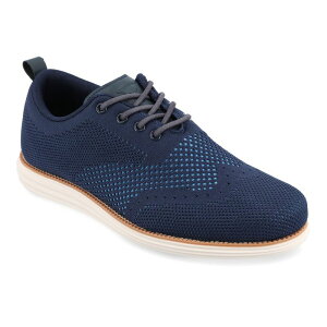yz oX Y IbNXtH[h V[Y Vance Co. Ezra Men's Wingtip Casual Shoes Blue