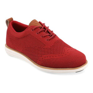 yz oX Y IbNXtH[h V[Y Vance Co. Ezra Men's Wingtip Casual Shoes Red