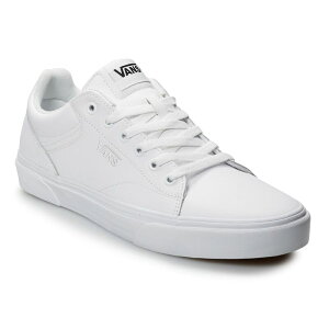 �o���Y �����Y �V���[�Y �X�j�[�J�[ ���U�[ VansR Seldan Men's Leather Shoes White �z���C�g