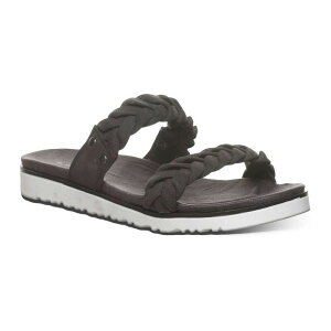 yz xApE fB[X T_ V[Y Bearpaw Thessa Women's Slide Sandals Carbon
