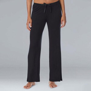 ���F���E�H�� ���f�B�[�X �A���_�[�E�F�A �i�C�g�E�F�A �v�` �p���c Petite Size Simply Vera Wang Basic Luxury Pajama Pants Black �u���b�N