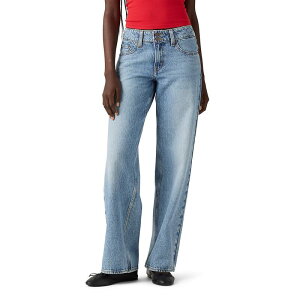���[�o�C�X ���f�B�[�X �{�g���X �f�j���p���c �W�[���Y Levi's Women's Levi �f superlow Loose Straight-Leg Jeans Twisted Vibe