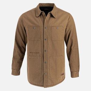 �\���O�b�h �����Y �A�E�^�[ �W���P�b�g�E�u���]�� �V���c Thorogood Men's Crafted Herringbone Utility Shirt Jacket Otter