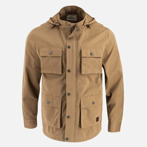 �\���O�b�h �����Y �A�E�^�[ �W���P�b�g�E�u���]�� �R�b�g�� Thorogood Men's Tradesman Waxed Cotton Jacket Otter