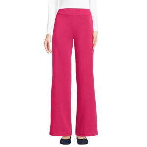 �����Y�G���h ���f�B�[�X �{�g���X �J�W���A���p���c ���C�h���b�O Women's Lands' End Starfish Mid Rise Wide Leg Pull On Pantspiced Rhubarb