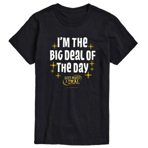 �A�j���L�����N�^�[ �����Y �g�b�v�X T�V���c Licensed Character Men's Let's Make A Deal Tee Black �u���b�N