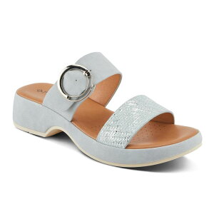 �p�g���V�A ���f�B�[�X �V���[�Y �T���_�� Patrizia Fenna Women'slide Sandals Gray �O���[