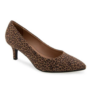 �G�A���\�[���Y ���f�B�[�X �V���[�Y �p���v�X �~�j Aerosoles Elil Women's Mini Leopard Pumps Tan Mini Leopard �^��