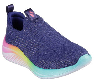 �X�P�b�`���[�Y ���f�B�[�X �V���[�Y �X�j�[�J�[ Skechers Ultra Flex 3.0 Shimmer Stroll Girls' Sneakers Navy Sparkle �l�C�r�[