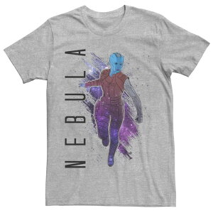 �A�j���L�����N�^�[ �����Y �g�b�v�X T�V���c Licensed Character Men's Marvel Avengers Endgame Nebula Tee Athletic Heather �w�U�[