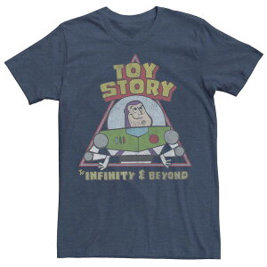 �f�B�Y�j�[ �s�N�T�[ �����Y �g�b�v�X T�V���c Disney / Pixar's Toy Story Buzz Lightyear Men's Doodle Portraitee Navy Heather �w�U�[