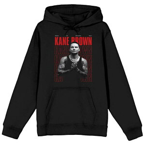 �A�j���L�����N�^�[ �����Y �A�E�^�[ �p�[�J�[�E�X�E�F�b�g �O���t�B�b�N Licensed Character Men's Kane Brown Drunk or Dreaming Tour Graphic Hoodie Black �u���b�N